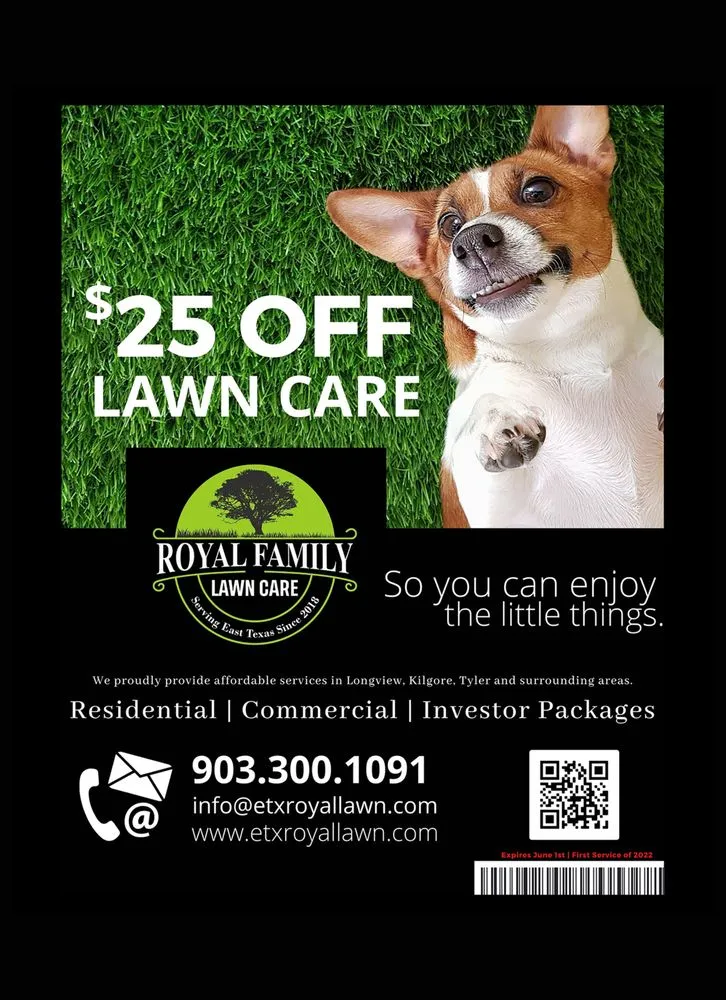 Affordable lawn care service for homes in Longview, TX by Royal Family Lawn Care