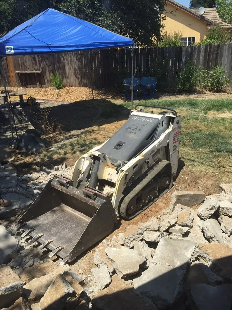 Custom yard cleanup service for year-round maintenance in El Dorado Hills, CA by Royal Garden Landscaping