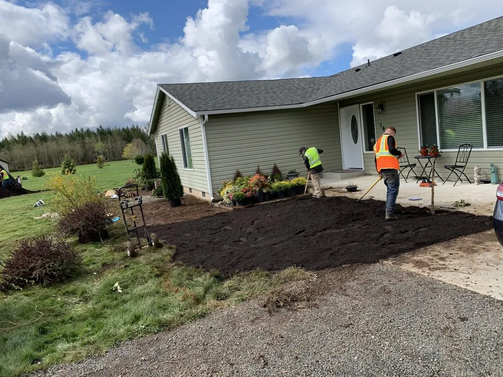 Professional residential landscaping with custom design across Tumwater, WA - Royal Gardens Irrigation and Landscaping