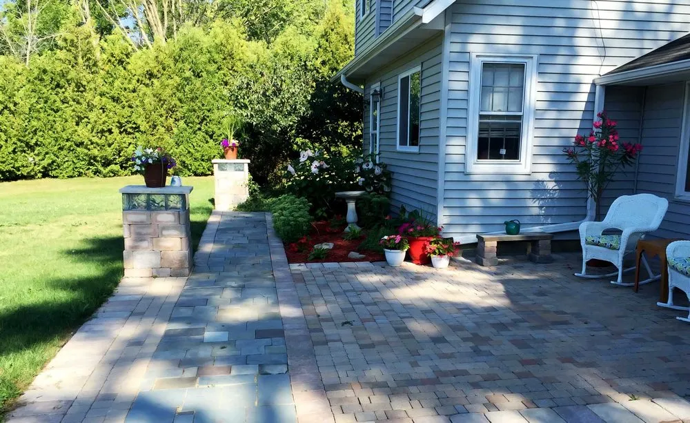 Custom landscape design in Kansasville, WI - Royal Green Sod Farm