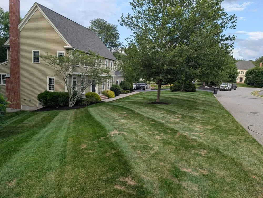 Custom lawn mowing service in Grafton, MA - Royal Greens