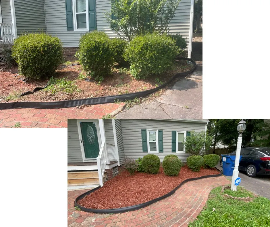 Affordable landscape installation near you in Midlothian, VA by Royal Hands