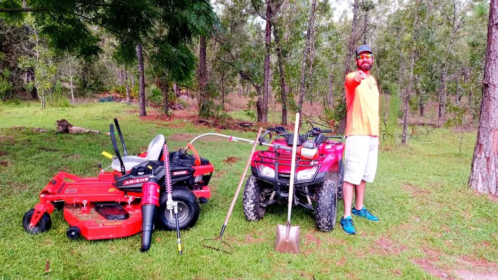 Professional garden landscaping experts serving Brooksville, FL - Royal Highlands Finest Property Management & Debri Hauling