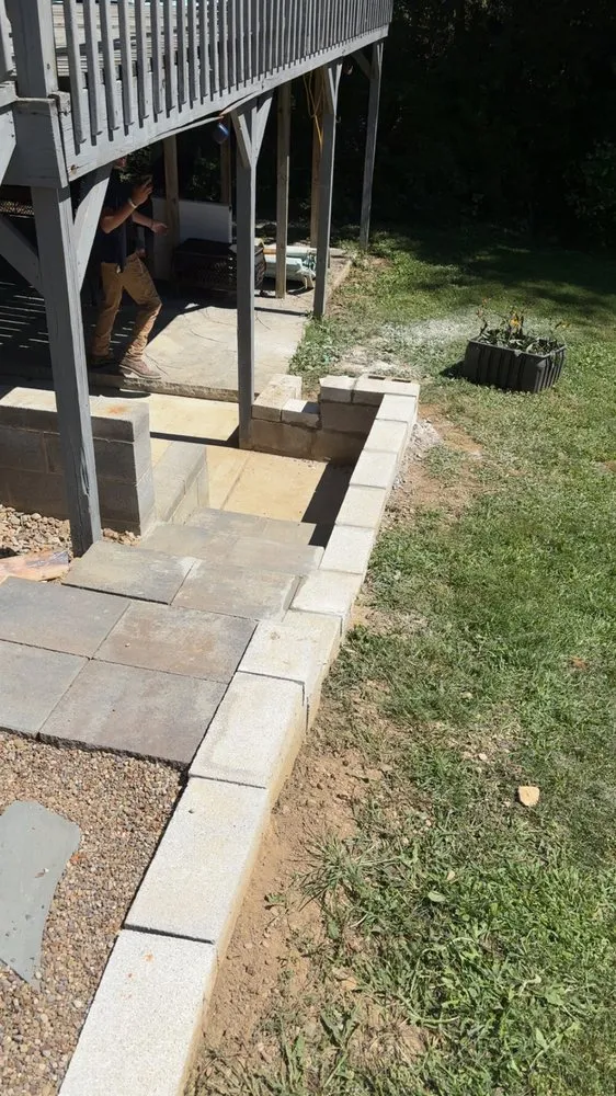 Custom landscape installation in Medina, OH by Royal Home Improvements and Maintenance