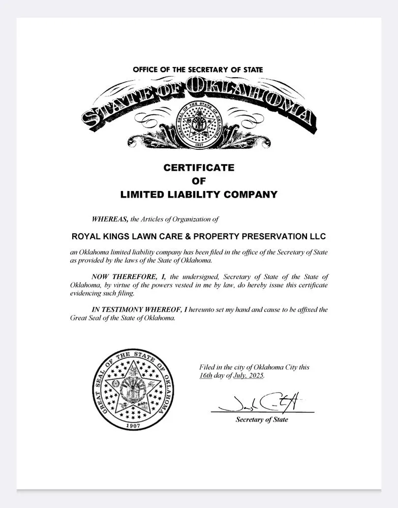 Trusted landscape design for homes across Claremore, OK - Royal Kings Lawn Care & Property Preservation