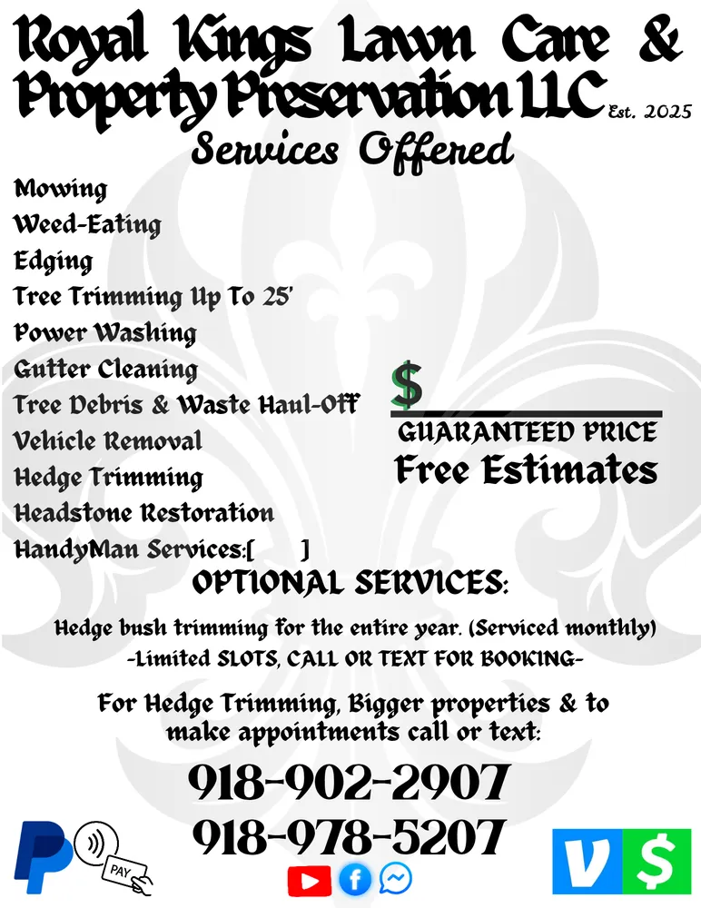 Affordable landscape installation in Claremore, OK - Royal Kings Lawn Care & Property Preservation