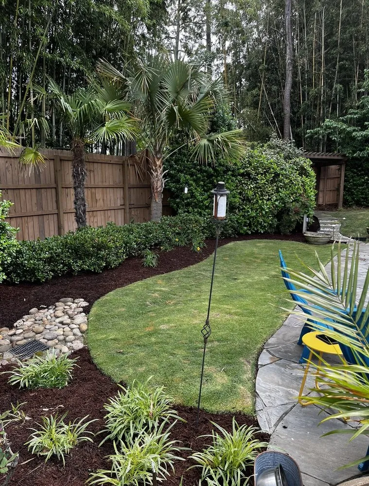 Custom yard cleanup service with custom design across Snellville, GA - Royal Landscape Group