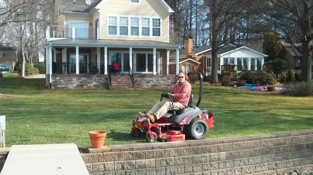 Affordable yard cleanup service for residential properties in Iron Station, NC by Royal Lawn Care