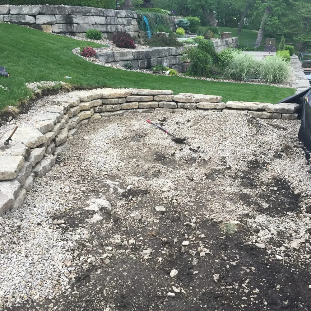 Professional residential landscaping in Grain Valley, MO by Royal Lawn Service