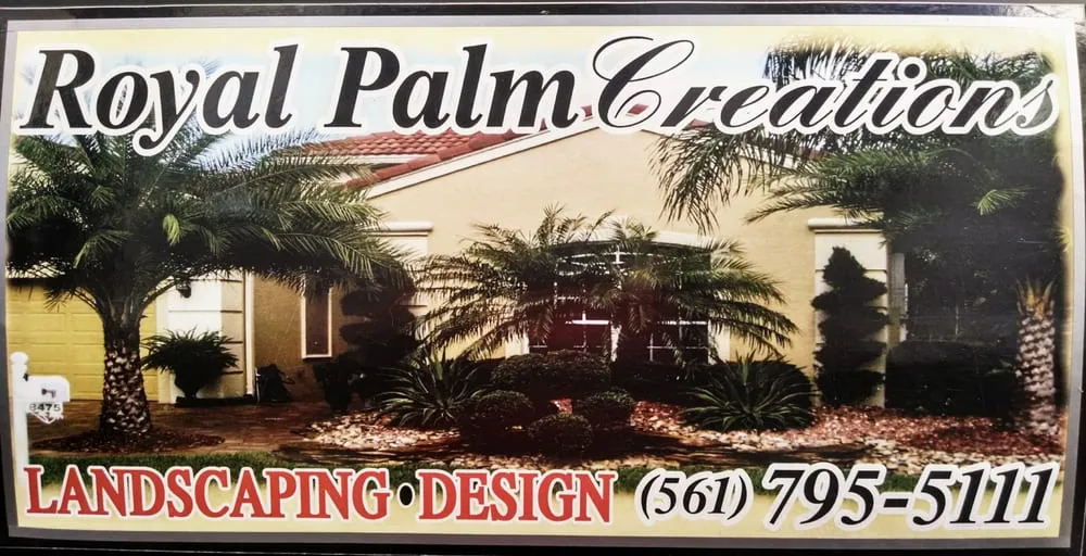 Trusted landscape installation for homes in West Palm Beach, FL by Royal Palm Creations, Inc