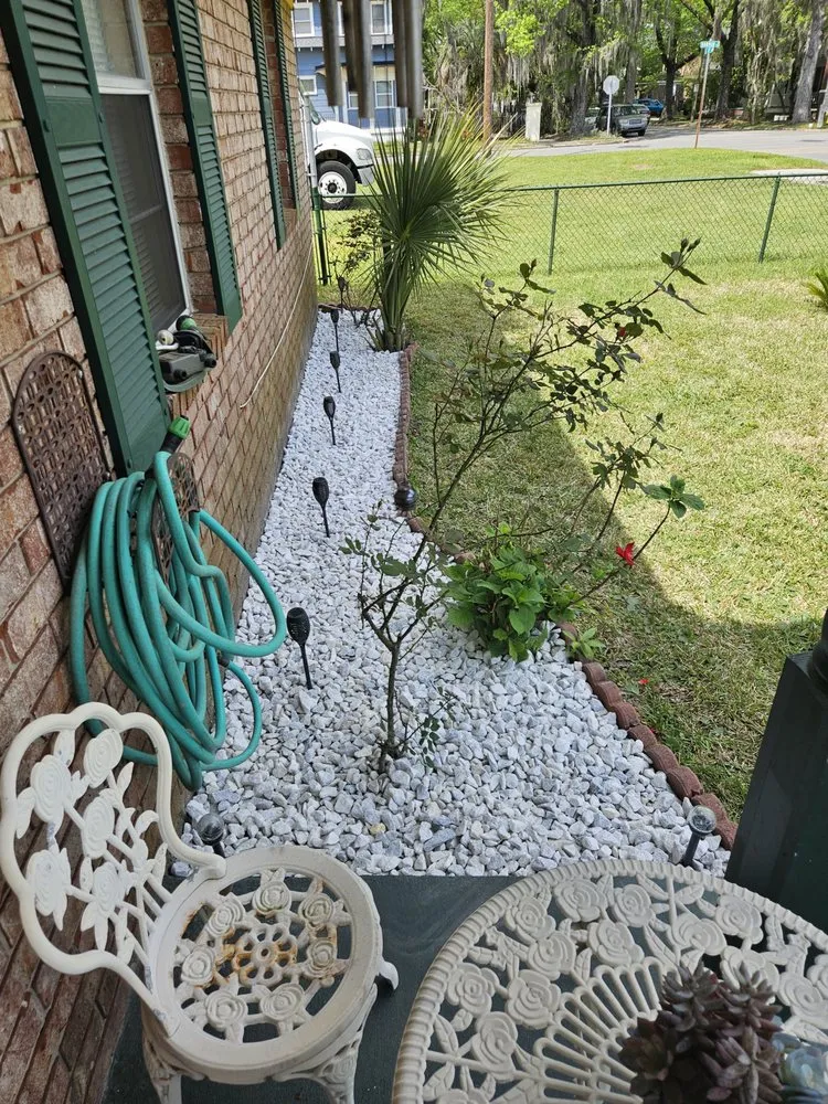 Custom landscape installation for year-round maintenance across Savannah, GA - Royal Rhodes Lawn Service