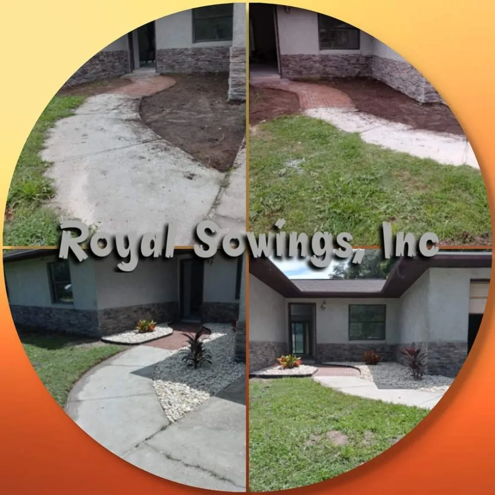 Expert landscape installation in Ocala, FL - Royal Sowings