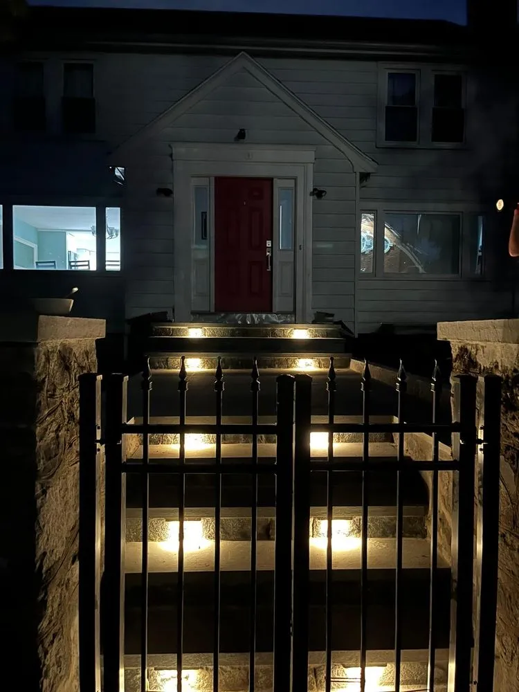 Custom outdoor landscaping in Boston, MA by Royal Stone Landscape Construction