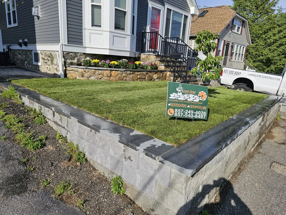 Trusted lawn care service in Boston, MA - Royal Stone Landscape Construction