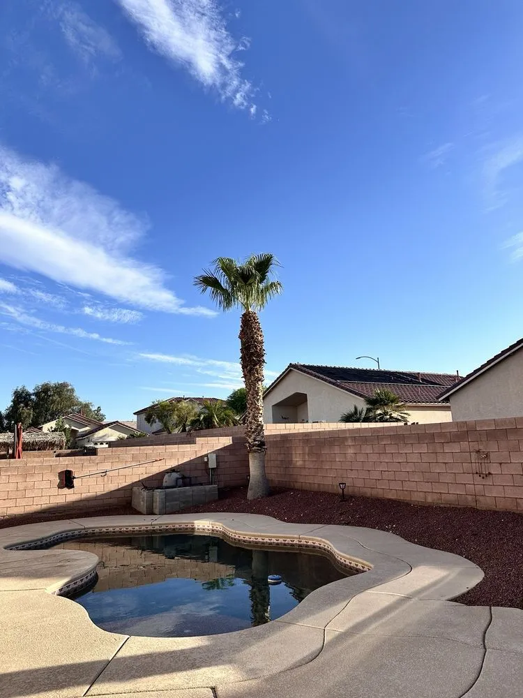 Custom garden landscaping for homes in Las Vegas, NV by Royal Tree Service