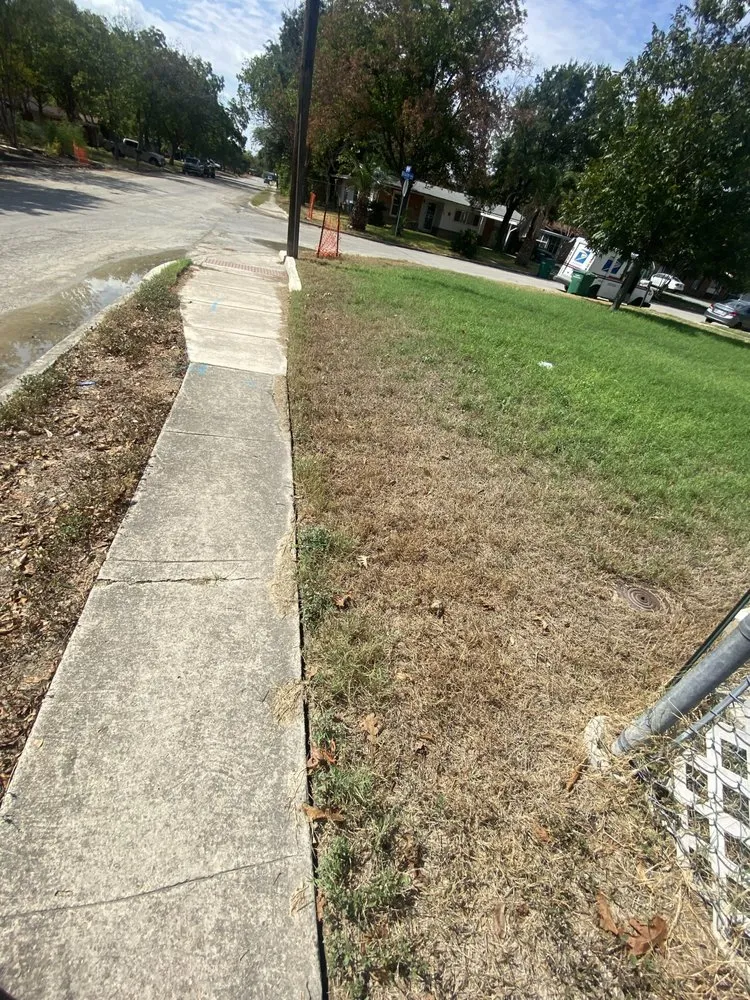 Professional residential landscaping with custom design in San Antonio, TX by Royal Village Lawn Care