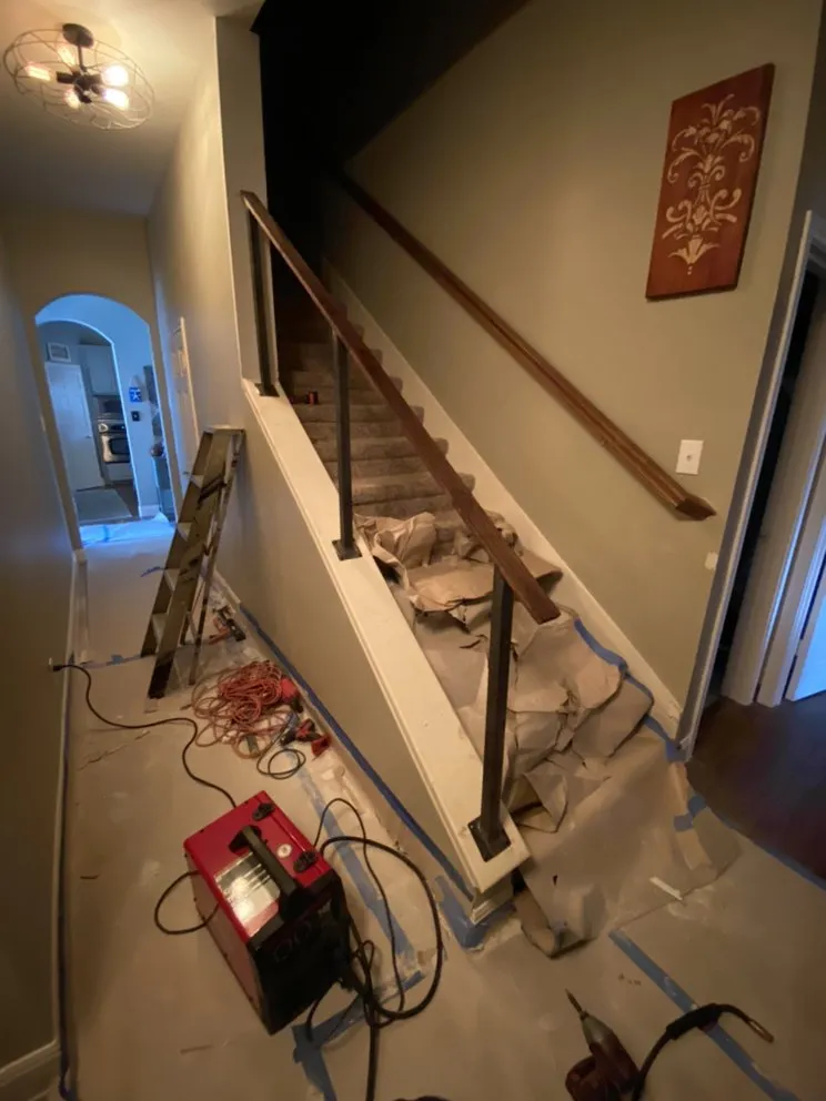 Local landscape installation in Forney, TX - Royal Welding And Construction