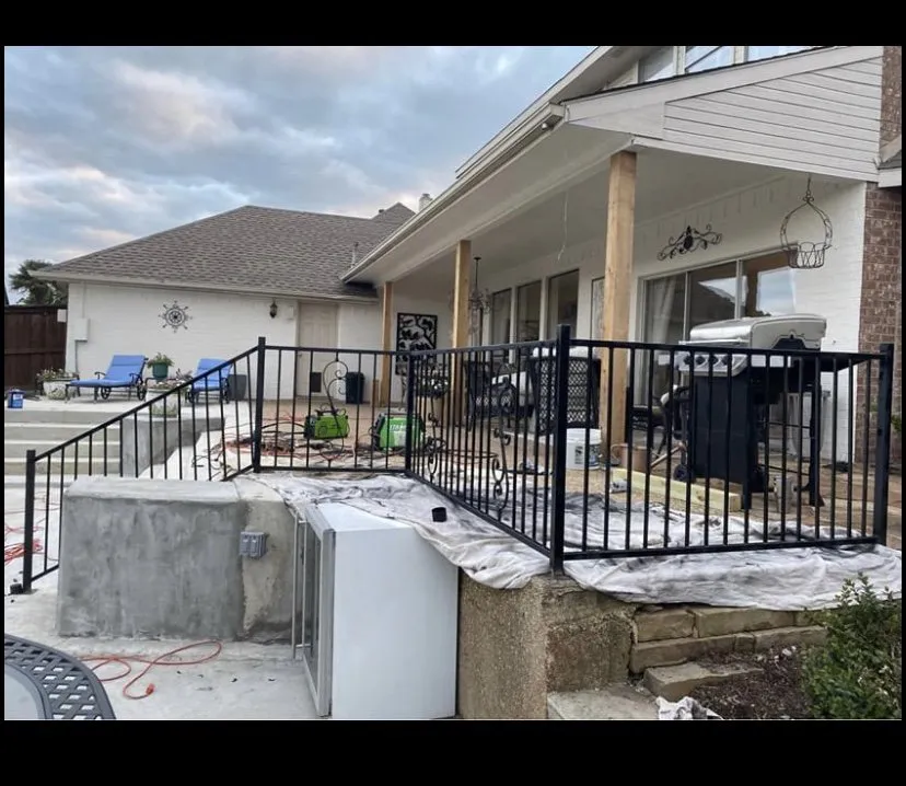 Custom residential landscaping for homes across Forney, TX - Royal Welding And Construction