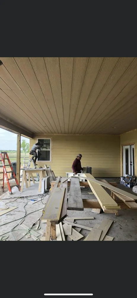 Local outdoor landscaping in Forney, TX by Royal Welding And Construction