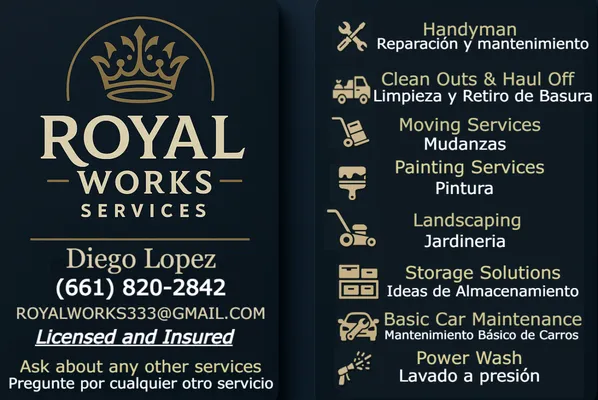 Royal Works Services Logo