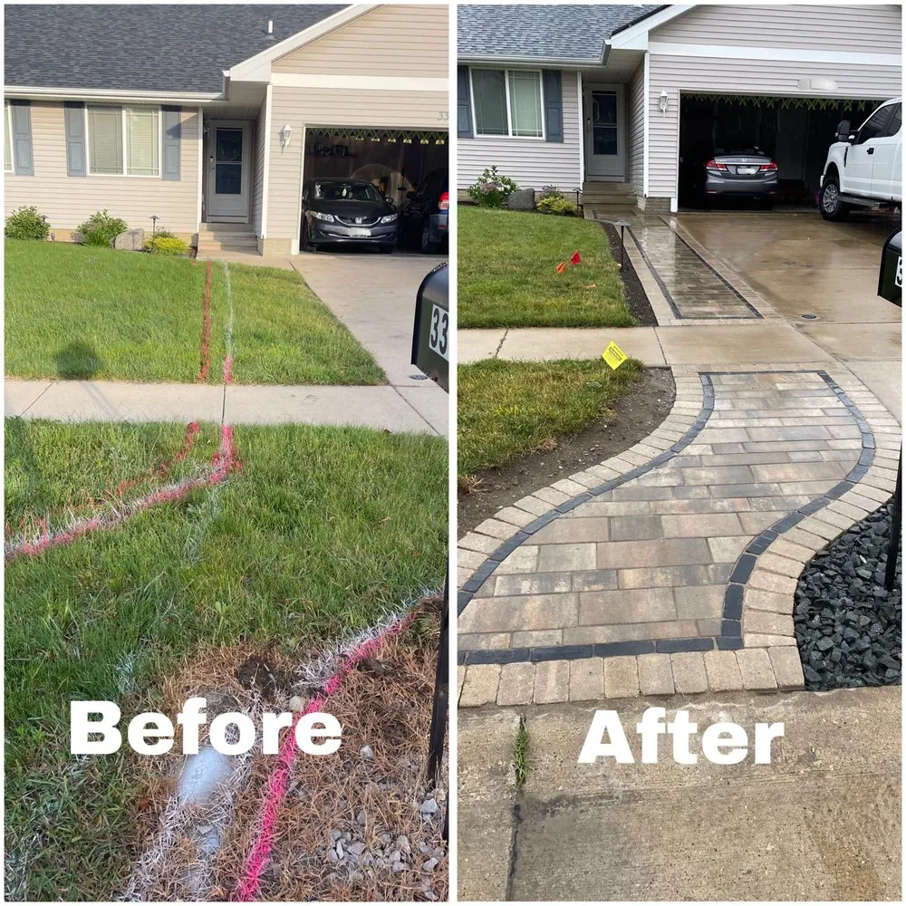 Professional landscaping services for homes in Marion, IA by Royals Design and Landscaping