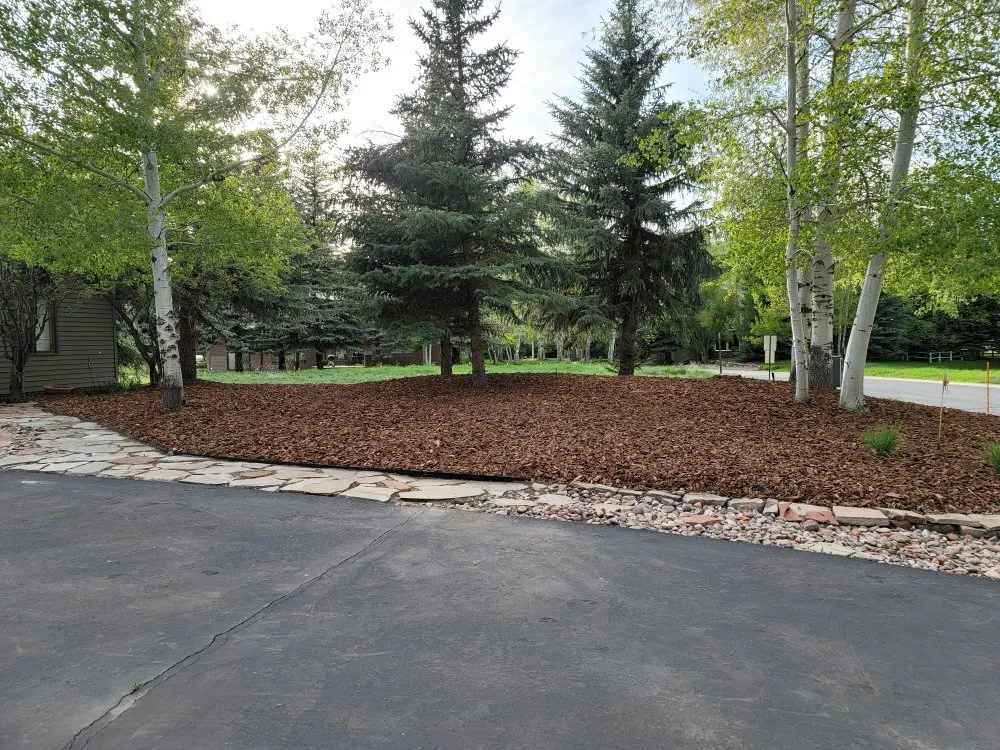 Custom landscape installation in Heber City, UT by Royalty Lawn Care Maintenance