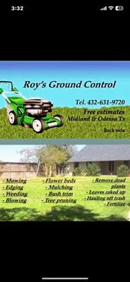 Roy’s Ground Control Logo