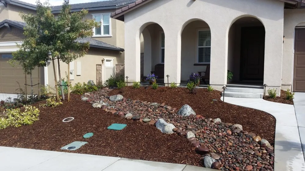 Professional residential landscaping with custom design in Menifee, CA by RP Landscape Construction