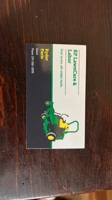 RP Lawn Care & Labor Logo