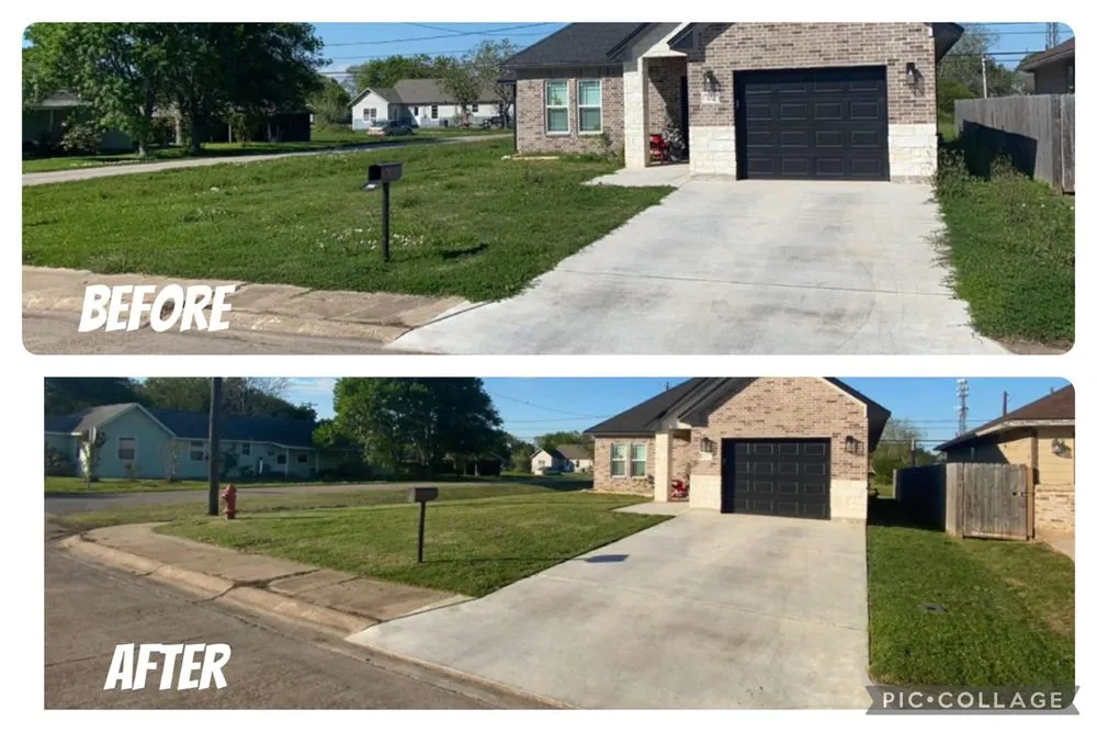 Affordable lawn mowing service with custom design across Lake Jackson, TX - RPH Lawn Service