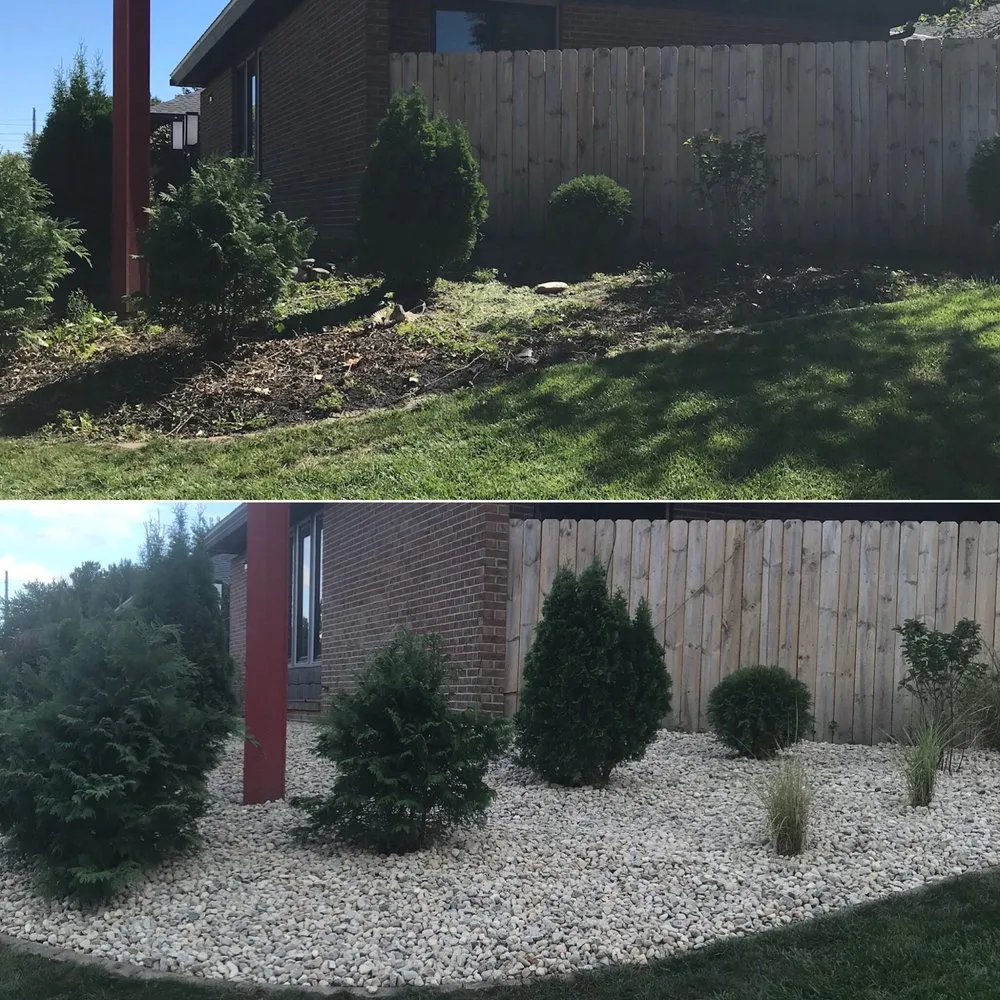 Affordable landscape design in Champaign, IL by RPM Improvement Outdoor Services