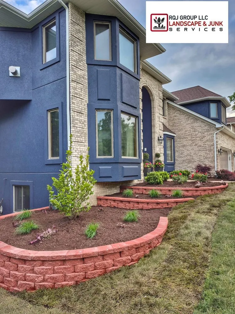 Local garden landscaping experts serving Woodridge, IL - RQJ Group Landscape and Junk Services