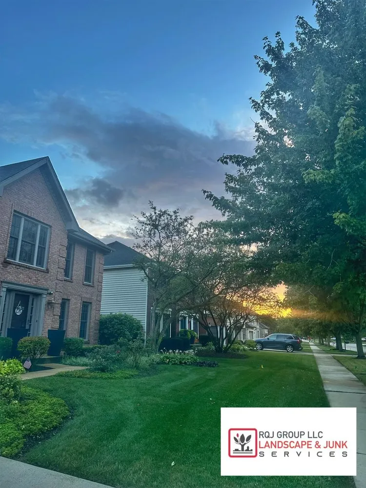 Professional landscaping services in Woodridge, IL by RQJ Group Landscape and Junk Services