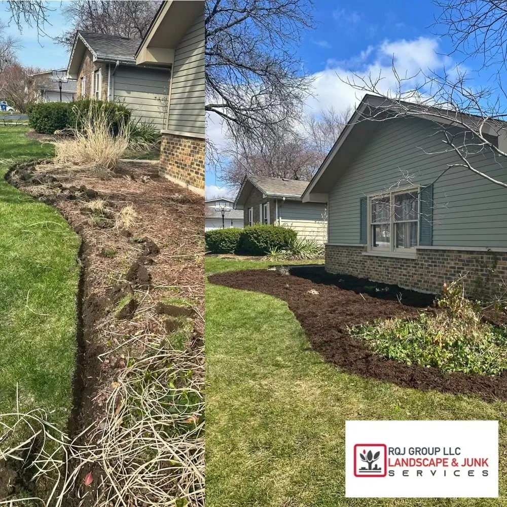 Local landscape installation in Woodridge, IL - RQJ Group Landscape and Junk Services