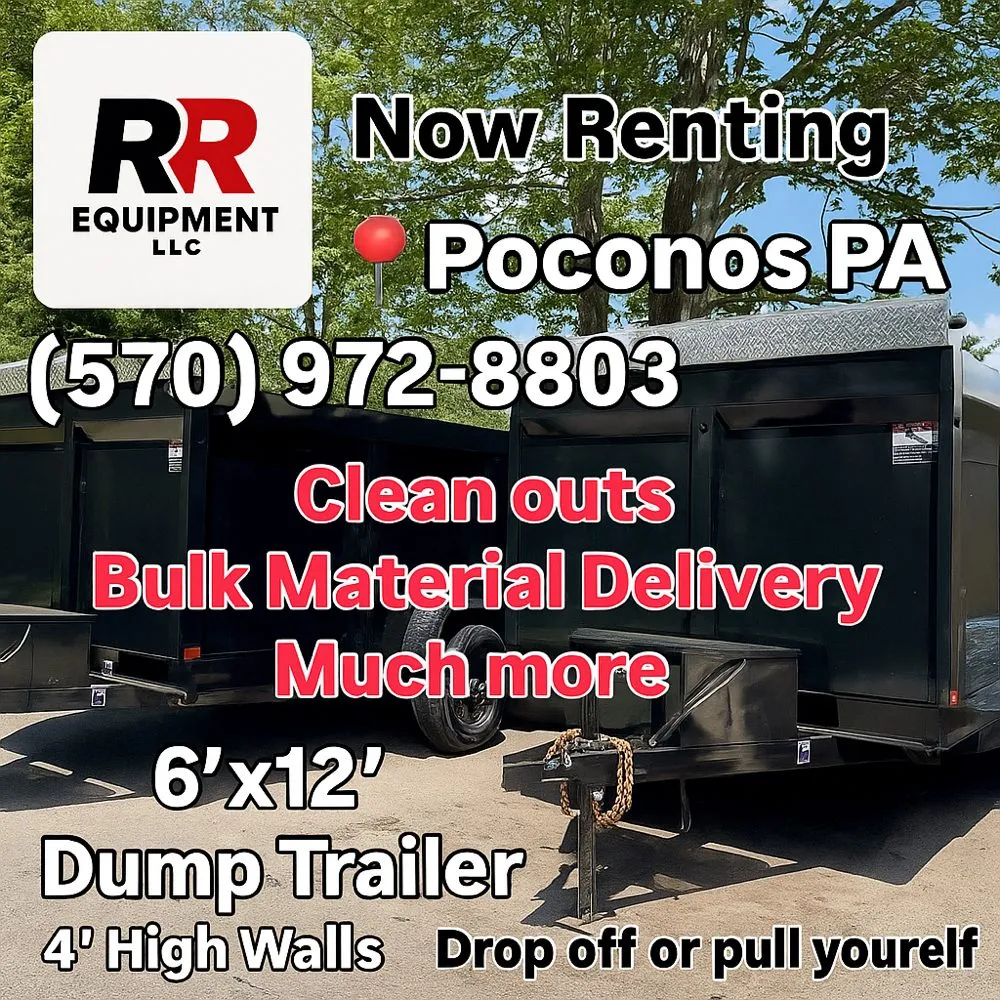 Local outdoor landscaping in Tobyhanna, PA by RR Equipment