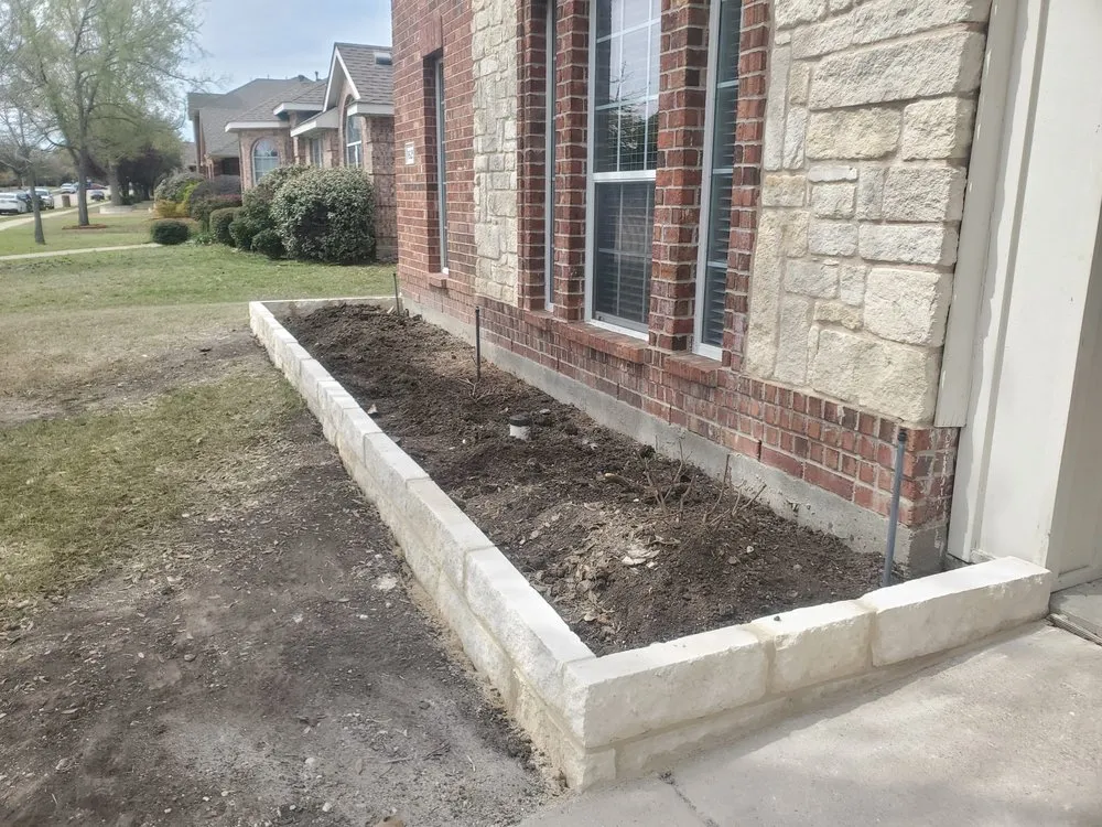 Expert landscape installation in Dallas, TX by R&R Innovation Contracting
