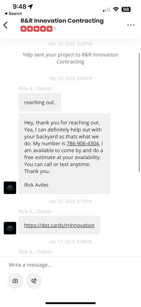 Professional outdoor landscaping with custom design in Dallas, TX by R&R Innovation Contracting