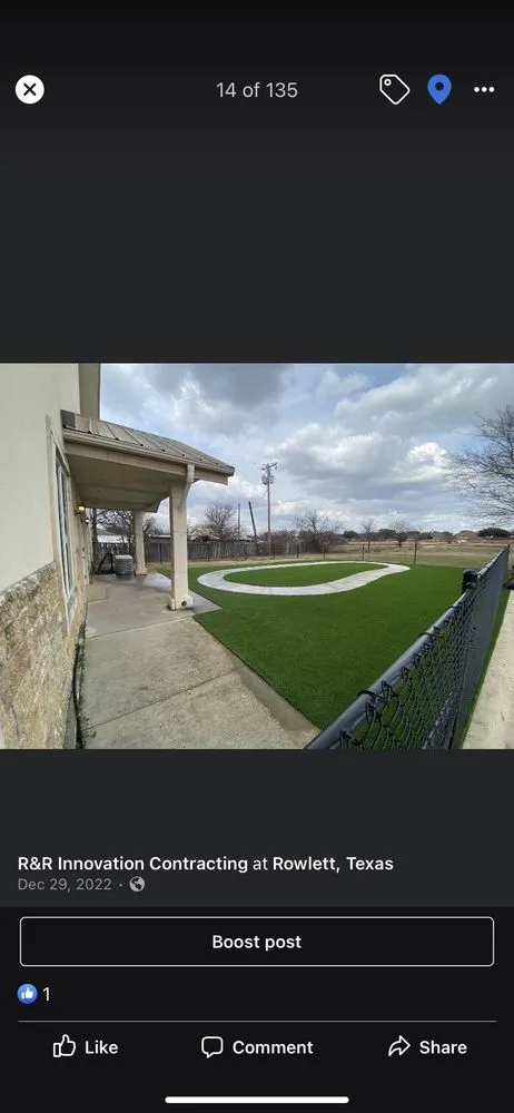 Professional residential landscaping in Dallas, TX - R&R Innovation Contracting