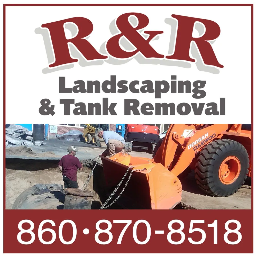 Reliable landscape design for beautiful yards in Ellington, CT by R&R Landscaping & Tank Removal