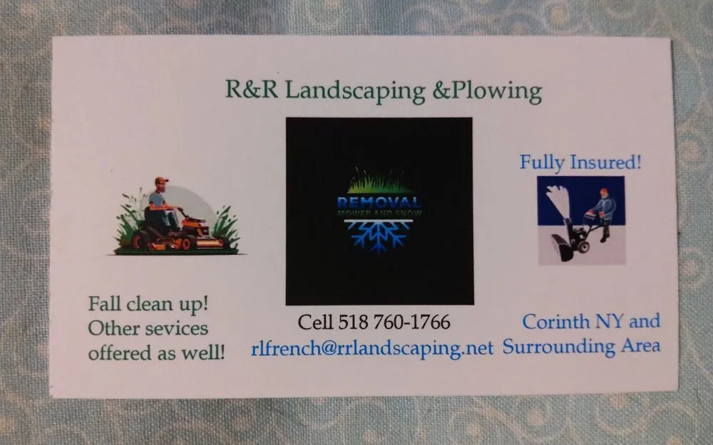 Local landscape installation in Corinth, NY - R&R Landscaping