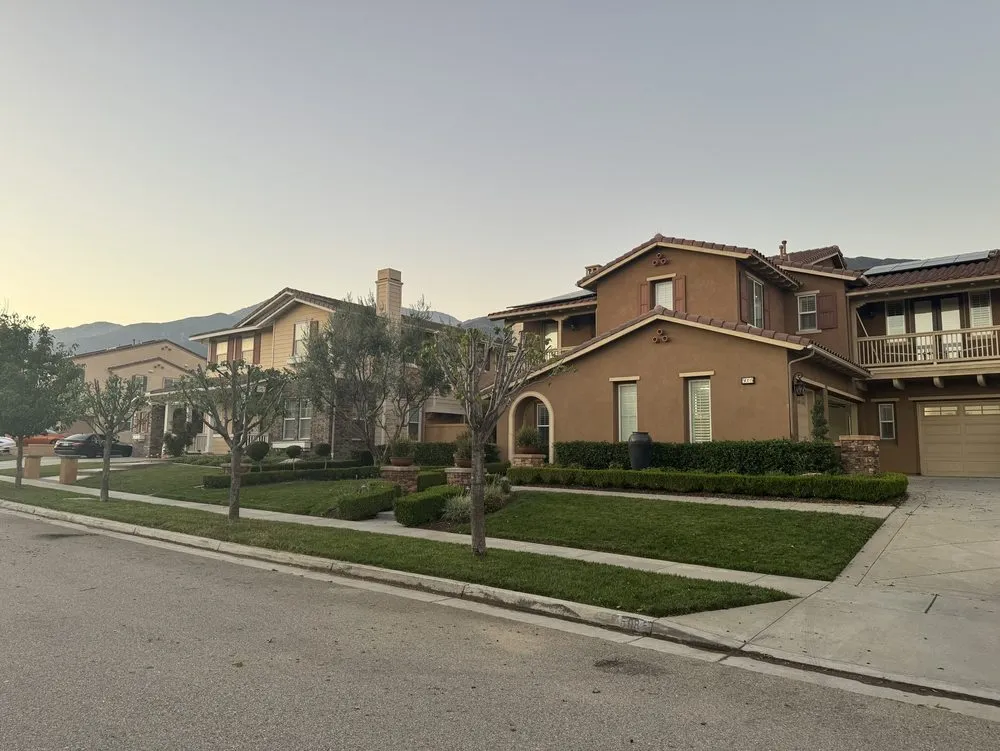 Custom residential landscaping with custom design in Rancho Cucamonga, CA by R&R Landscaping Maintenance