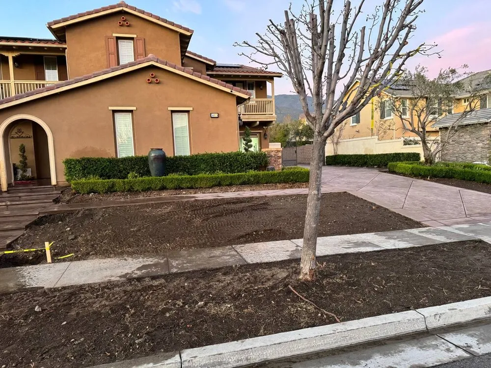 Custom lawn mowing service for beautiful yards in Rancho Cucamonga, CA by R&R Landscaping Maintenance