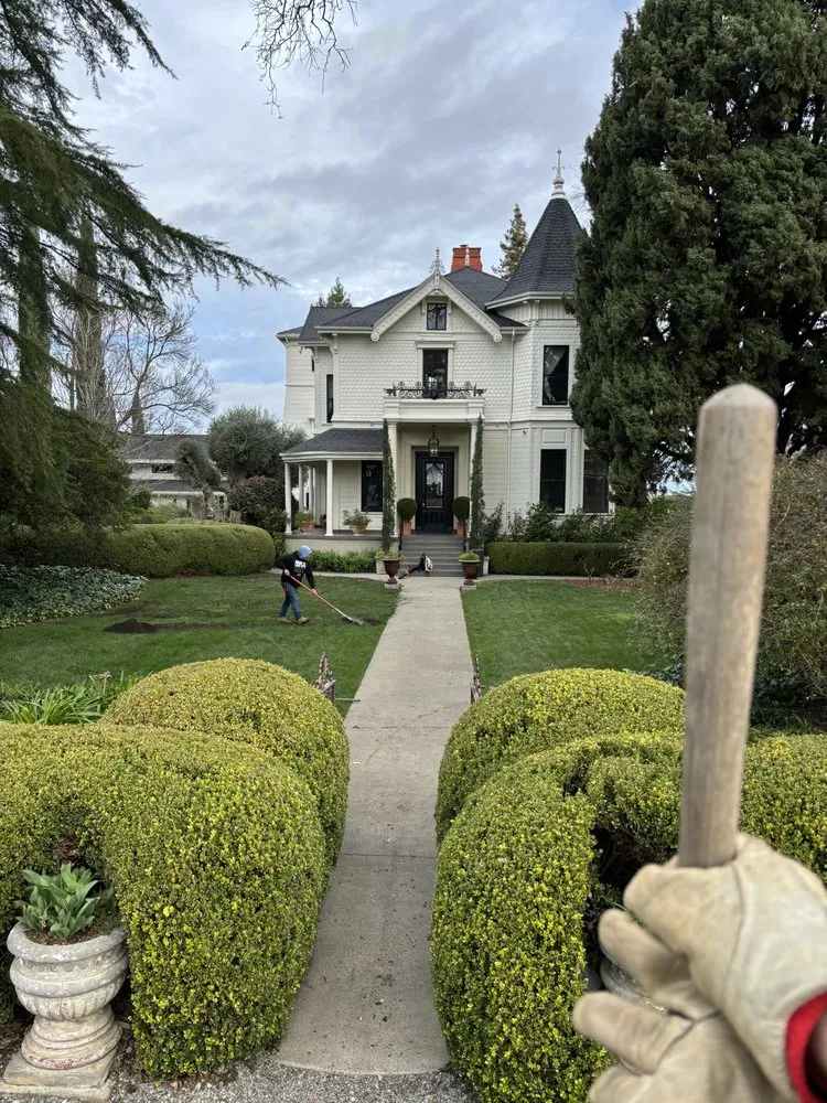 Custom lawn mowing service in Sacramento, CA by R&R Landscaping