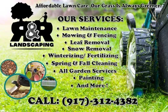 R&R Landscaping Logo