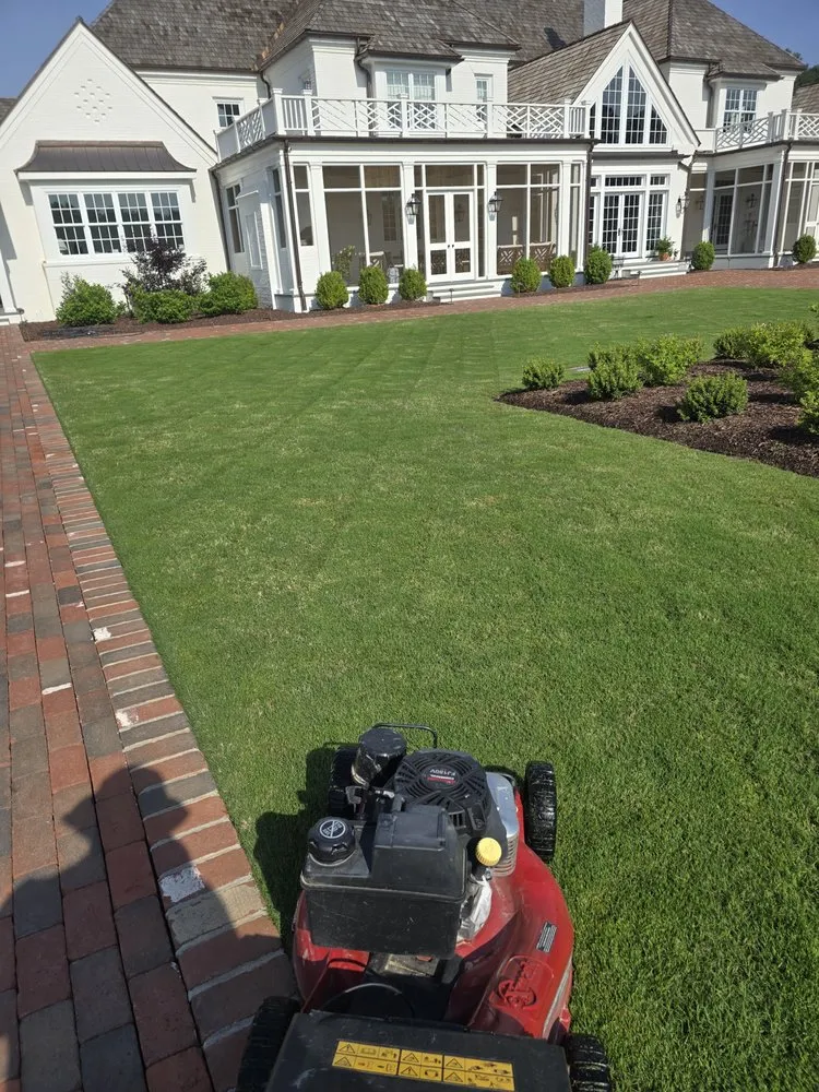 Reliable landscape installation for homes in Smithfield, NC by R&R Lawn Care Service
