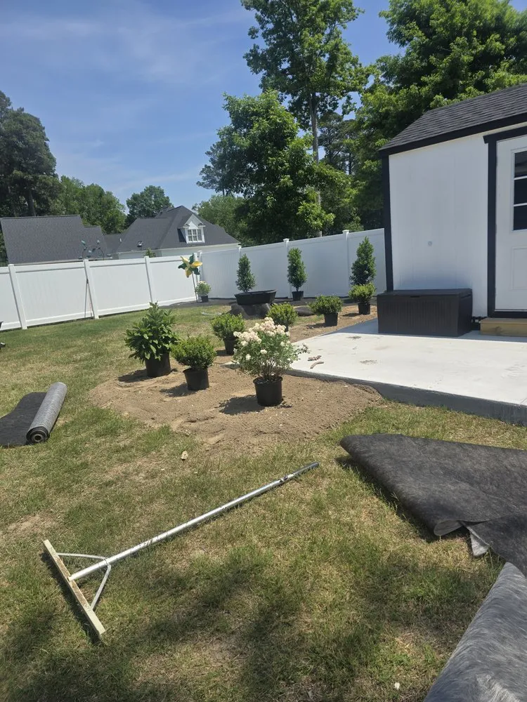 Professional lawn care service for outdoor upgrades in Smithfield, NC by R&R Lawn Care Service