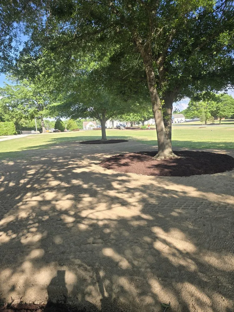 Affordable landscape design for residential properties in Smithfield, NC by R&R Lawn Care Service