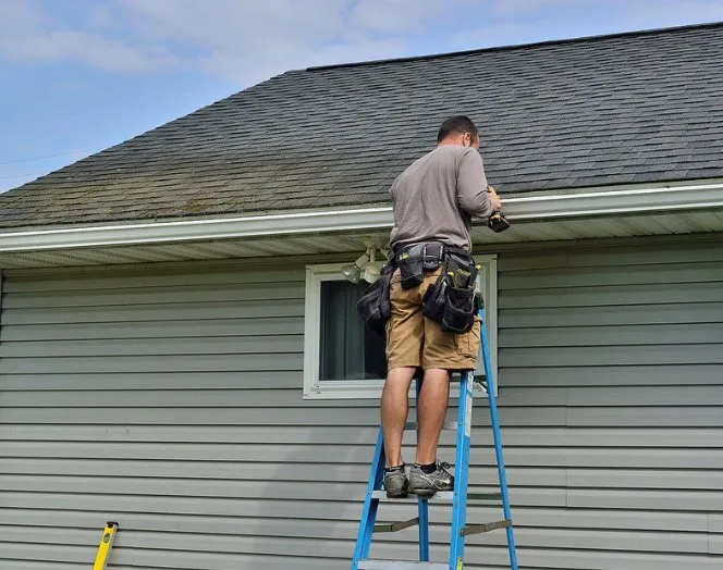Trusted outdoor landscaping with custom design across Marcy, NY - R&R Seamless Gutters