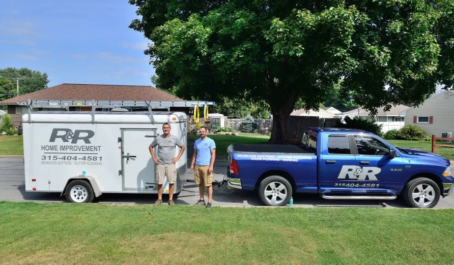 Top-rated landscape installation in Marcy, NY by R&R Seamless Gutters
