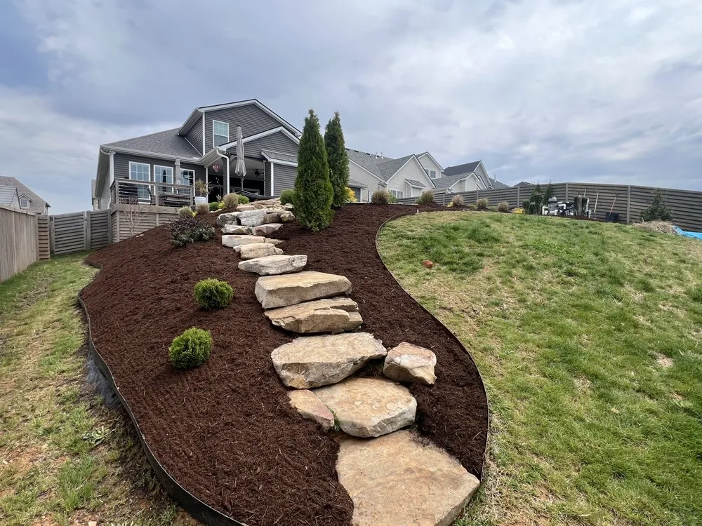 Professional landscape design in Knoxville, TN by R&R TLC Landscaping